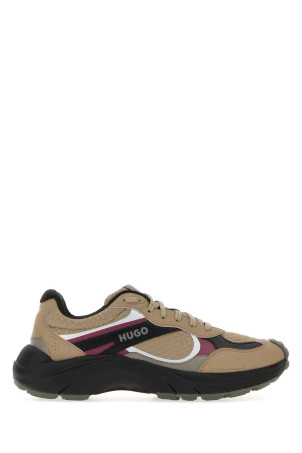 Multicolor canvas and leather sneakers HUGO (50552508)