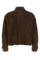Brown suede jacket Brown SANTORO (51508U)
