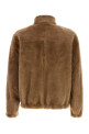 Camel shearling reversible jacket SANTORO (51529U)