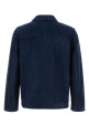 Blue suede jacket Blue SANTORO (51692U)
