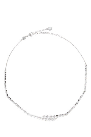 Серебристое металлическое колье Mesmera от SWAROVSKI (5748004)