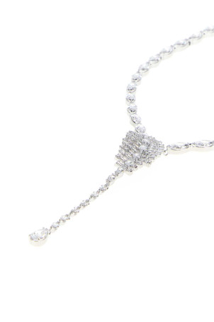 Серебристое колье «Вена» от SWAROVSKI (5749265)