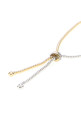 Two-tone metal Hyperbola necklace SWAROVSKI (5752854)