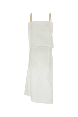 White silk dress CARVEN (6251K21312)
