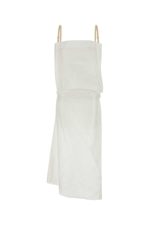 White silk dress CARVEN (6251K21312)