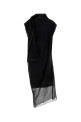 Черное хлопковое платье CARVEN (6251K21373)