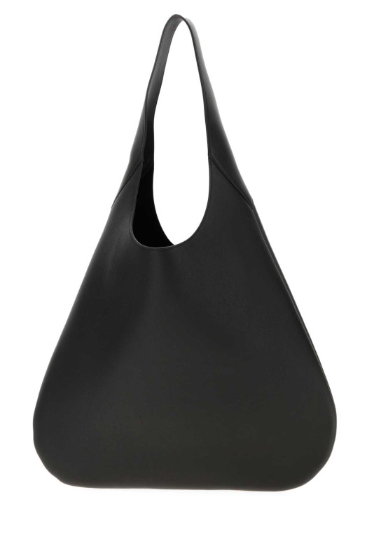 Black leather Tommaso shopping bag CARVEN (6252161203)