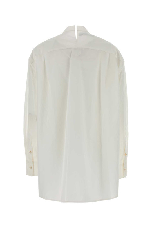 White cotton oversize shirt CARVEN (6252K21082)