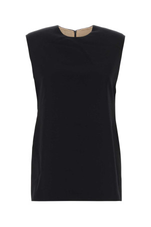Black wool tank top CARVEN (6252K21276)