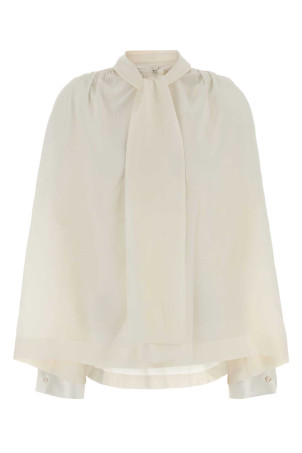 White silk blouse CARVEN (6252K21299)