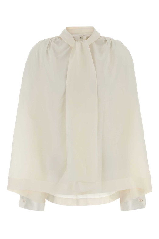 White silk blouse CARVEN (6252K21299)