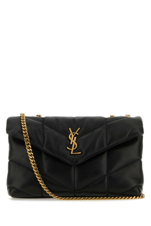 Black nappa leather Puffer Toy crossbody bag Black SAINT LAURENT (7593371EL07)