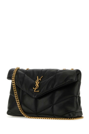 Black nappa leather Puffer Toy crossbody bag Black SAINT LAURENT (7593371EL07)