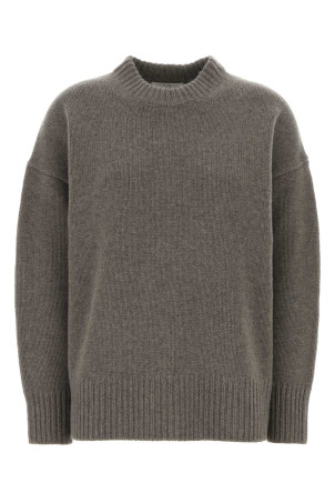 Grey wool blend oversize sweater Beige CO (7682WCMESSN)