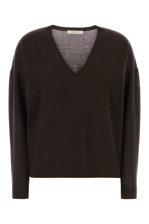 Chocolate cashmere sweater CO (7891BCMCORE)