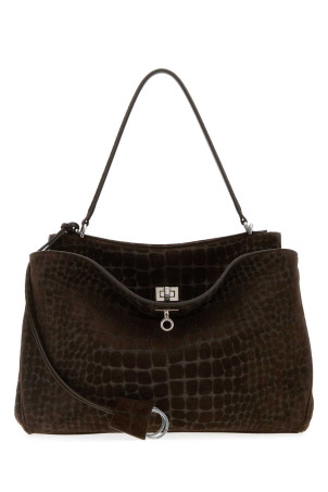 Brown suede Rodeo handbag BALENCIAGA (7897722ABFA)