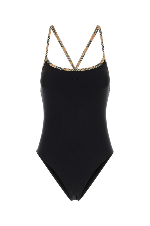 Black stretch nylon swimsuit Black BURBERRY (8125162)