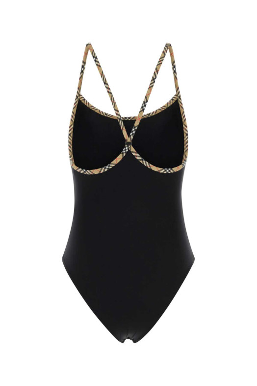 Black stretch nylon swimsuit Black BURBERRY (8125162)