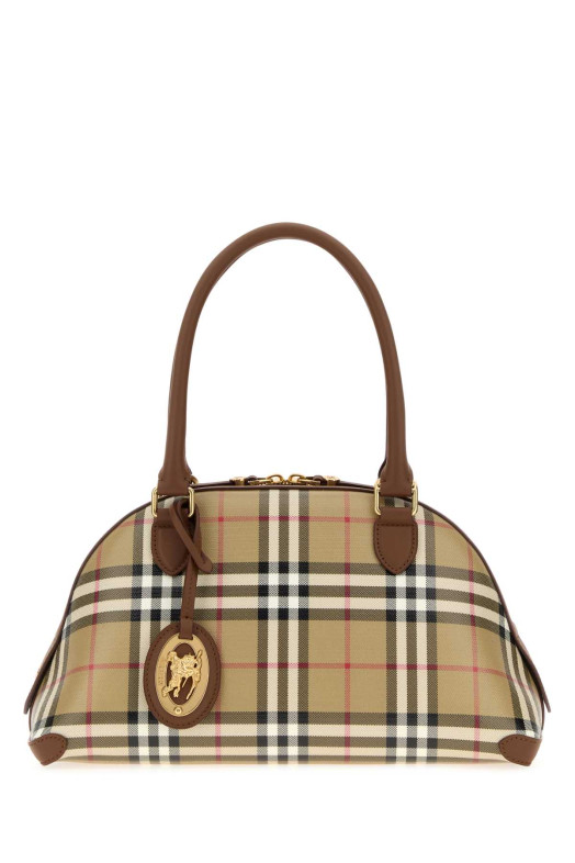 Невелика сумочка «Primrose» з принтом на полотні, різнокольорова, BURBERRY (8129065)