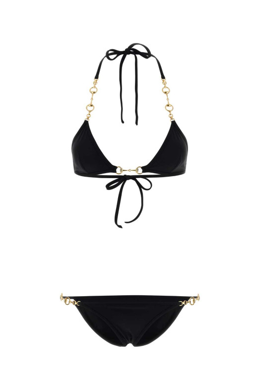 Black stretch nylon bikini Black GUCCI (875517XHALU)