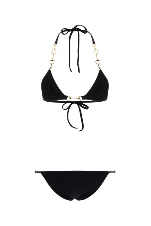 Black stretch nylon bikini Black GUCCI (875517XHALU)