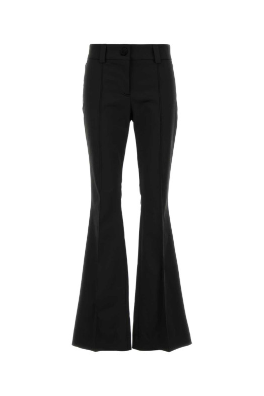 Black stretch duchesse pant Black GUCCI (A007ZIZAU8O)