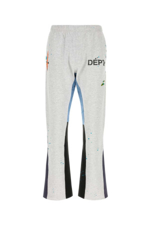Light grey cotton joggers GALLERY DEPT (BTM040)
