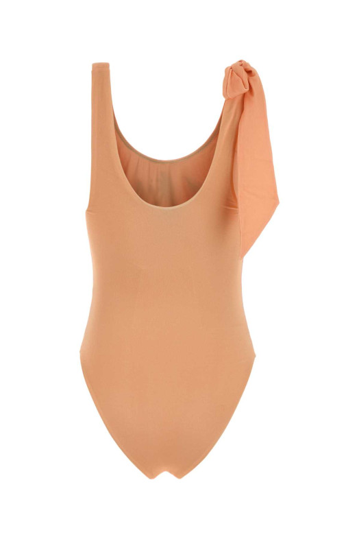 Salmon pink stretch nylon swimsuit CHLOE (CH26AMB24888)