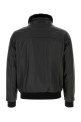 Black leather Cleros bomber jacket Black MOORER (CLEROSP1)