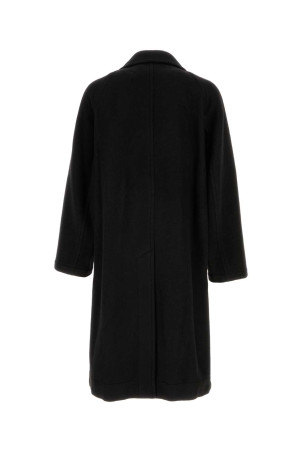 Black wool alpaca coat LEMAIRE (CO1169LF1700)