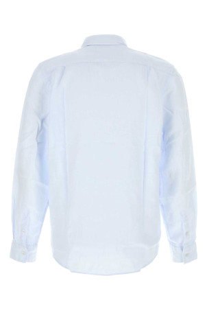 Pastel light-blue linen Caroubis shirt VILEBREQUIN (CRSDU102)
