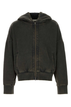 Slate cotton oversize sweatshirt ENTIRE STUDIOS (ESFW26HO01012)