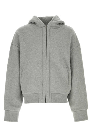 Grey cotton oversize sweatshirt ENTIRE STUDIOS (ESFW26HO07012)