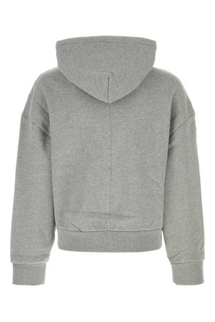 Grey cotton oversize sweatshirt ENTIRE STUDIOS (ESFW26HO07012)