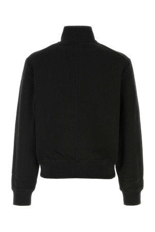 Black cotton sweatshirt ENTIRE STUDIOS (ESFW26PU01012)