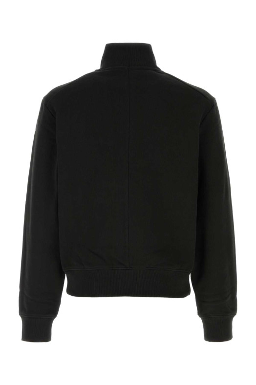 Black cotton sweatshirt ENTIRE STUDIOS (ESFW26PU01012)