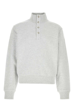 Light grey cotton sweatshirt ENTIRE STUDIOS (ESFW26PU01012)