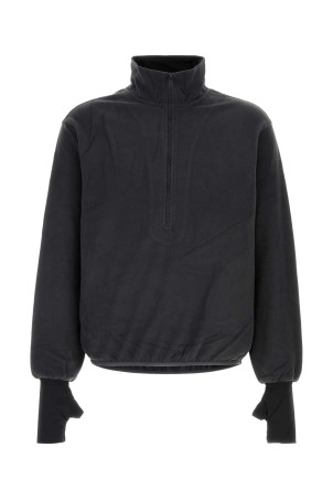 Black pile sweatshirt ENTIRE STUDIOS (ESFW26ST01016)