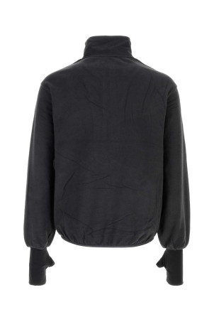 Black pile sweatshirt ENTIRE STUDIOS (ESFW26ST01016)