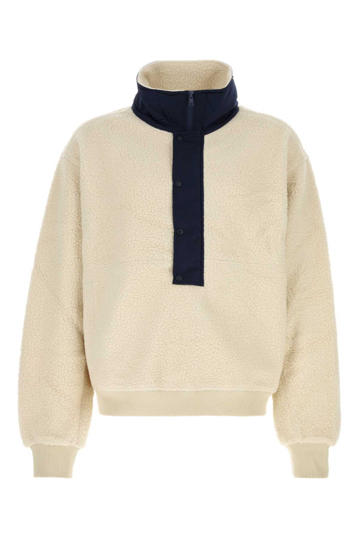 Ivory pile sweatshirt ENTIRE STUDIOS (ESFW26ST02016)