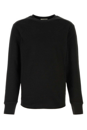 Black cotton sweatshirt ENTIRE STUDIOS (ESFW26TT03012)