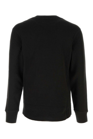 Black cotton sweatshirt ENTIRE STUDIOS (ESFW26TT03012)