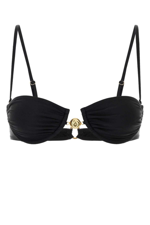 Black stretch nylon Hammond 2.0 bikini top REINA OLGA (HAMMOND20TOP)