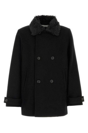 Black wool Wage coat OUR LEGACY (M4261WBS)