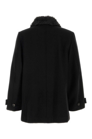 Black wool Wage coat OUR LEGACY (M4261WBS)