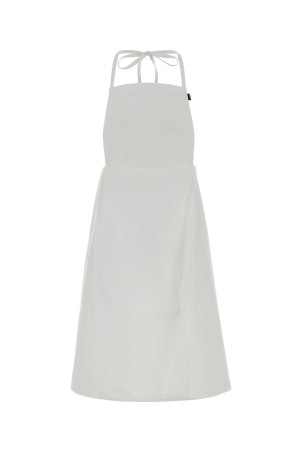 White poplin apron Black MIU MIU (MCX357SOOO19SE)