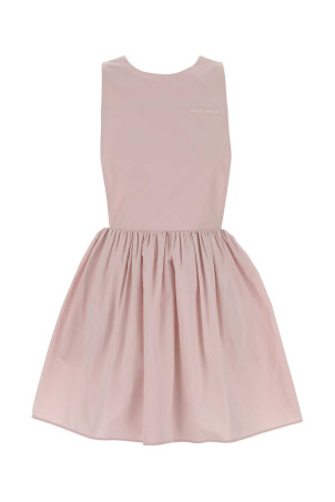 Pastel pink poplin mini dress MIU MIU (MF6390SOOO10RG)
