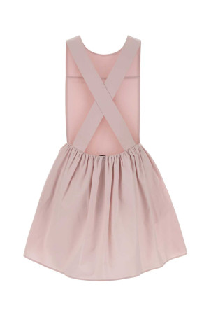 Pastel pink poplin mini dress MIU MIU (MF6390SOOO10RG)