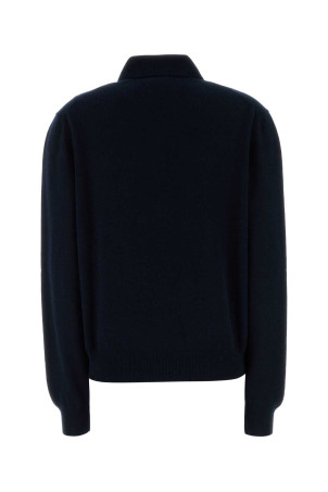 Midnight blue cashmere polo shirt Blue MIU MIU (MMLA20SOOO15Z1)