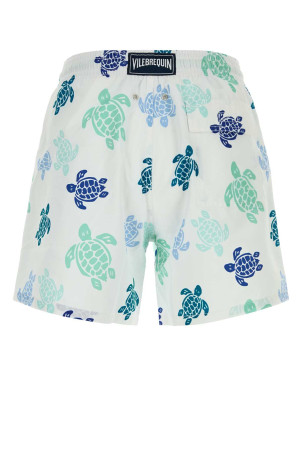 Printed polyester Moorea swimming shorts Green VILEBREQUIN (MOOEB536)